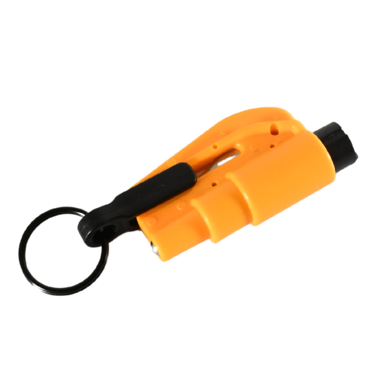 2 In 1 Emergency Safety Cutter With Key Chain Small Portable Handy Emergency Safely Glass Breaking Seat Belt Cutting Keychain Tool - Happy Price - Image 3