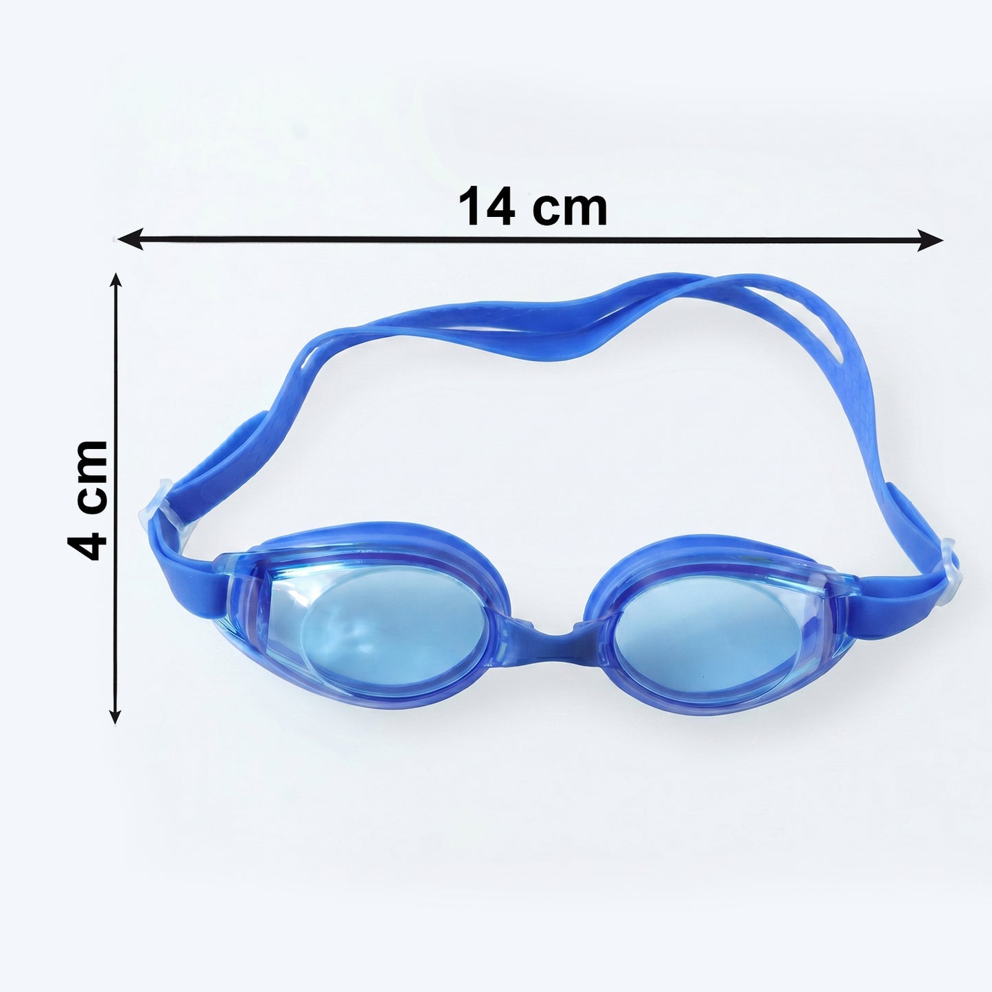 Kids Premium Swimming Goggles With Crystal Clear Lens And Secure Fit 1 Pc