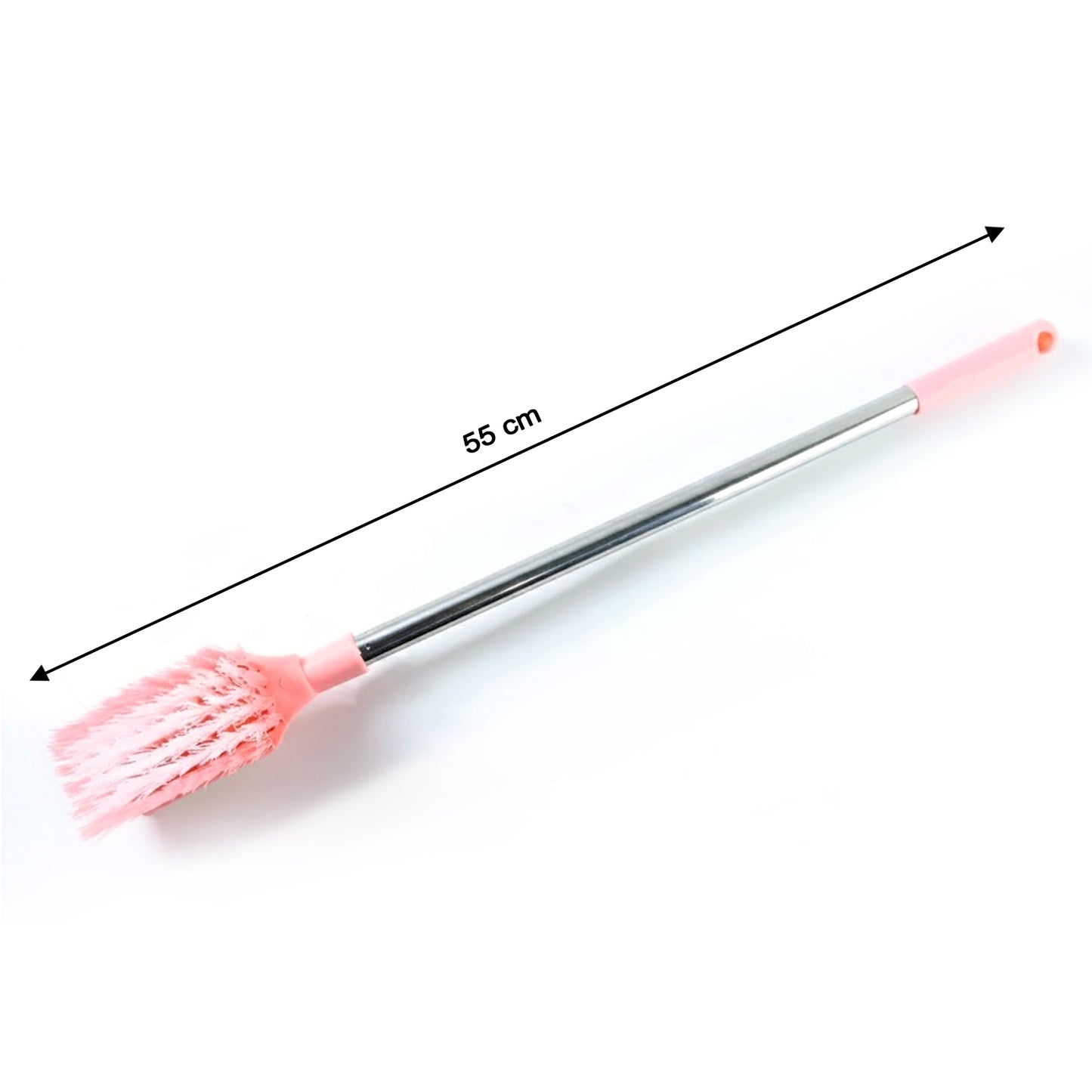 Long Handle Toilet Brush for Deep Bathroom Cleaning - 1 Pc - Happy Price - Image 5