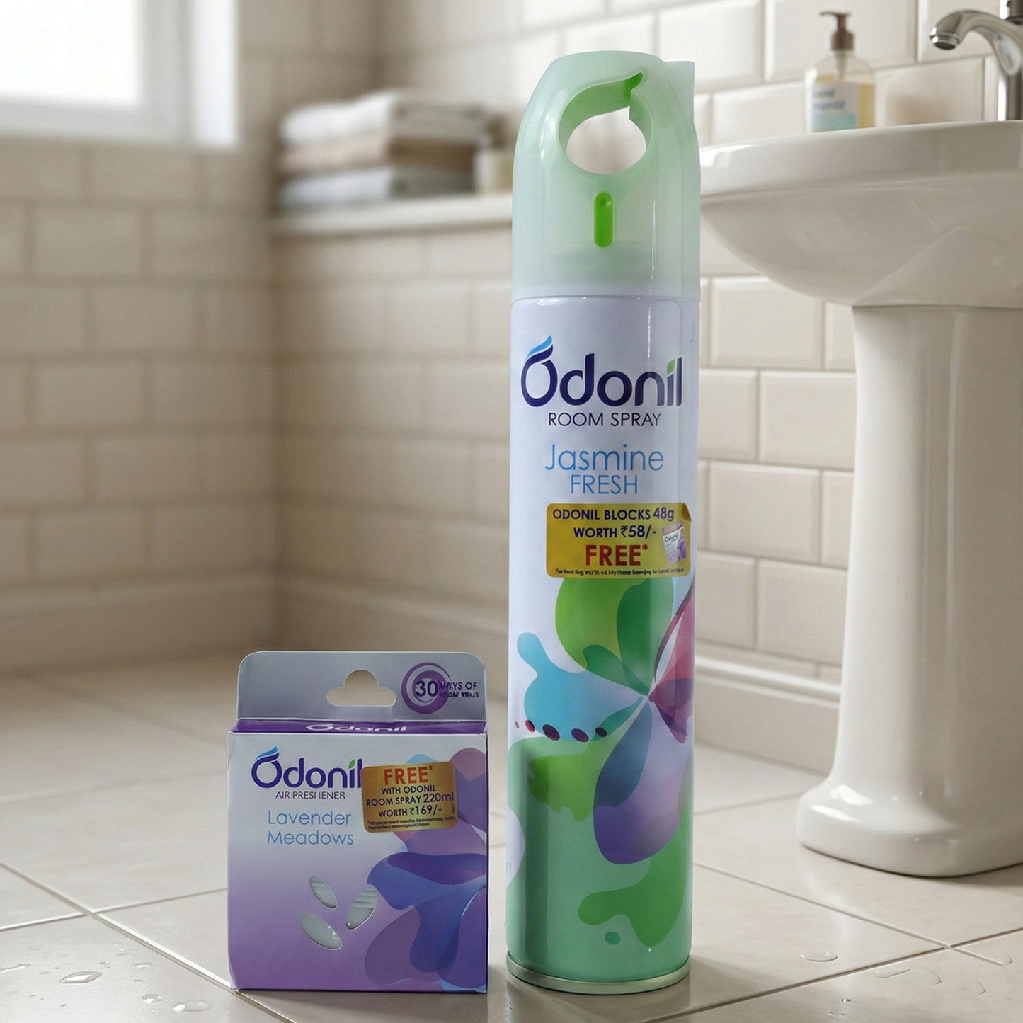 Combo Pack: 220ml Room Spray & Solid Air Freshener Blocks - Mixed Scents - Great Price - Image 6