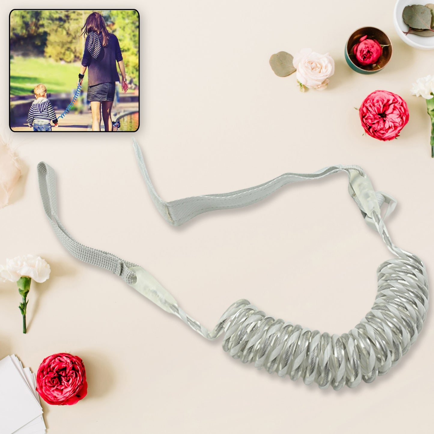 Baby Child Anti Lost Safety Wrist Link Harness Strap Rope Leash Walking Hand Belt For Toddlers Kids - Happy Price - Image 2