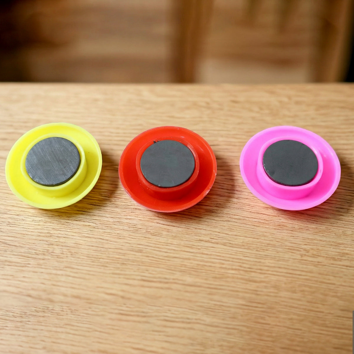 Colorful Smiley Face Magnetic Buttons - 12 Pc Set for Fridge & Whiteboard - Happy Price - Image 6