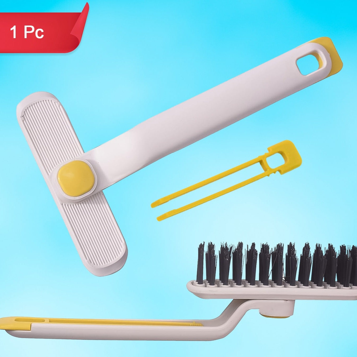 Multi-function 360 Rotating Crevice Floor Cleaning Brush (1 Pc) - Happy Price - Image 1