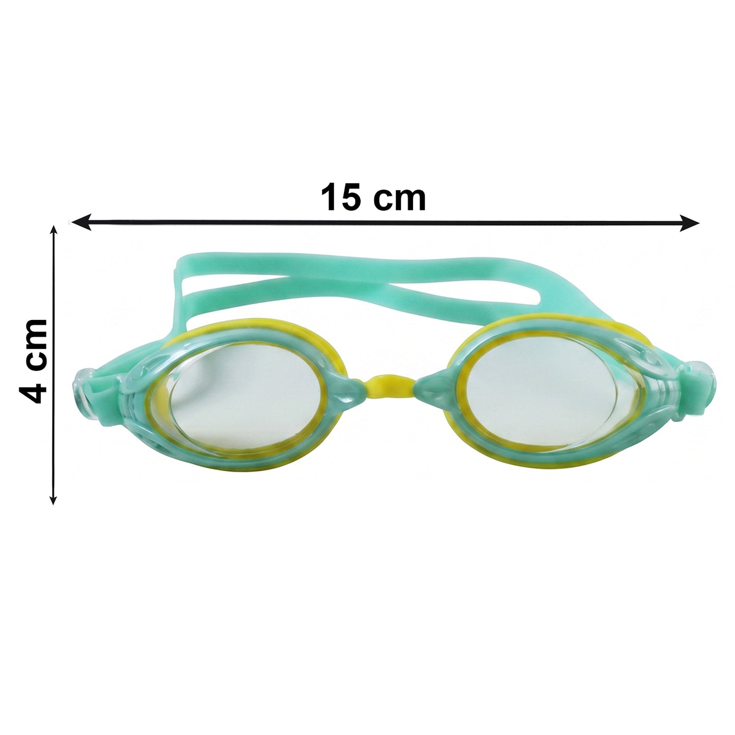 Kids Dual Color Swim Goggles - Clear Vision Anti-Fog Lens, Comfortable Fit, 1 Pc - Great Price - Image 5