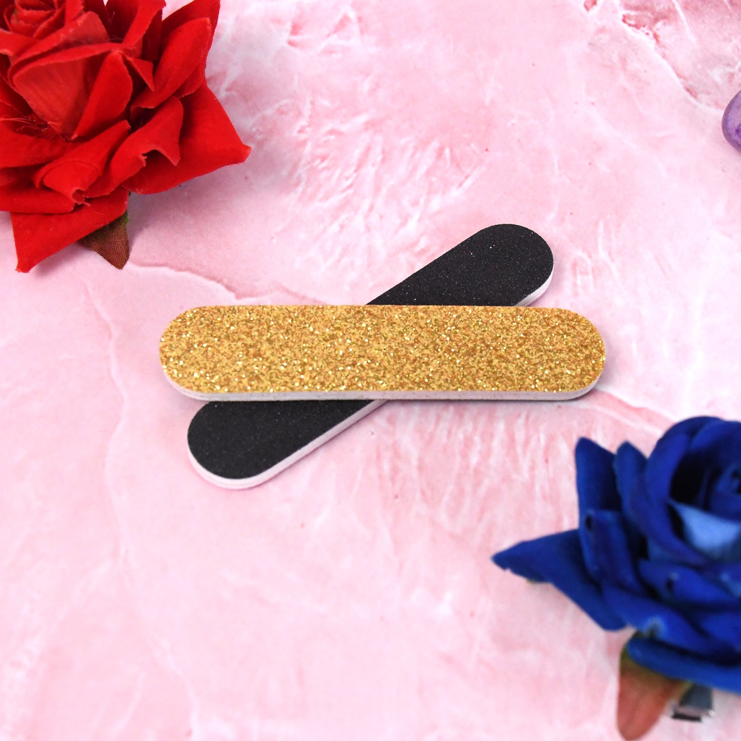 Professional Nail Filer Double Sided For Nail Shaper Nail File (9 Cm 2 Pc Set) - Happy Price - Image 6