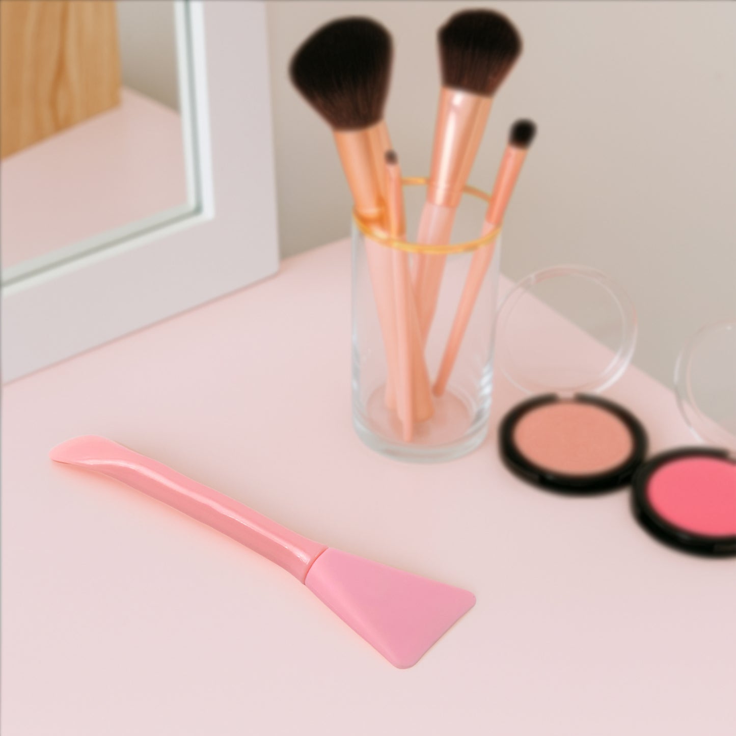 Facial Mask Spatula Applicator - Soft Flexible Beauty Tool (1 Pc) - Happy Price - Image 5