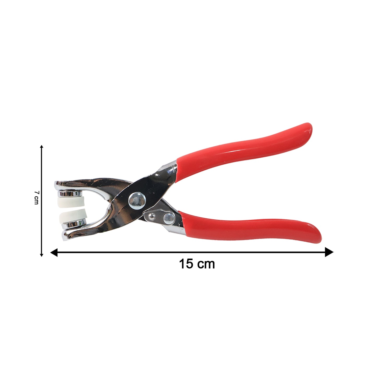 Snap Button Plier Tool Kit with 100+ Assorted Metal Studs - DIY Fastener Set - Great Price - Image 3