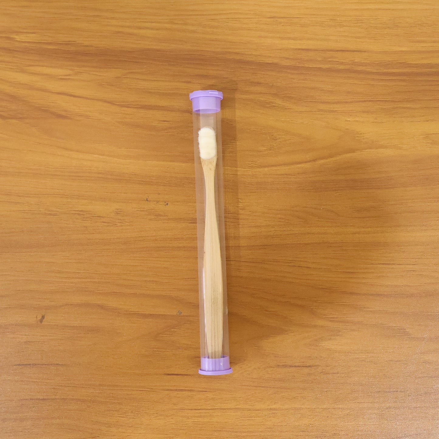 Natural Wooden Handle Toothbrush with Case - 1 Pc - Great Price - Image 7