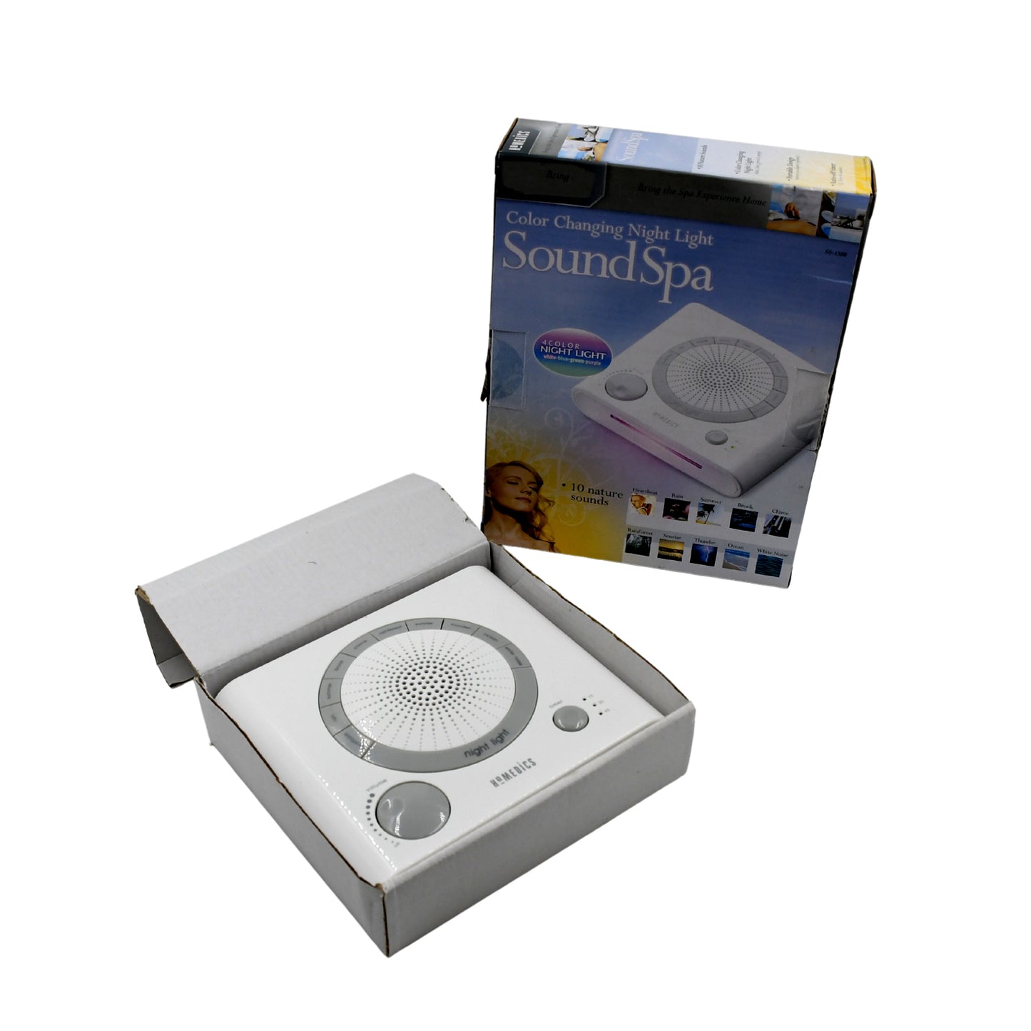 Sleep Therapy Noise Sound Therapy Machine With 8 High-fidelity Soothing Sleeping Anxiety Stress Natural Sounds Battery Or Adaptor Charging Options 3 Auto-off Timer Option - Happy Price - Image 4