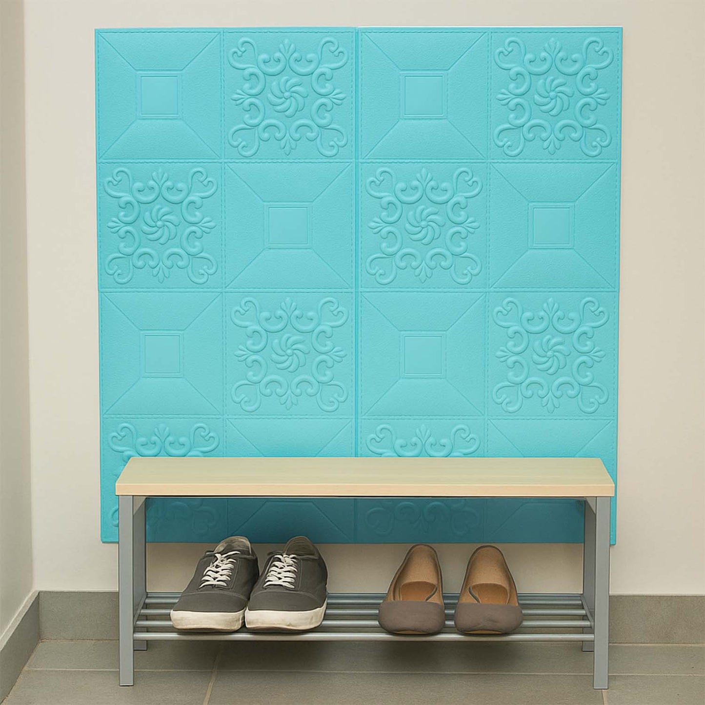 3D Foam Wall Panels Sticker - 70x70cm, 1 Piece - Happy Price - Image 4