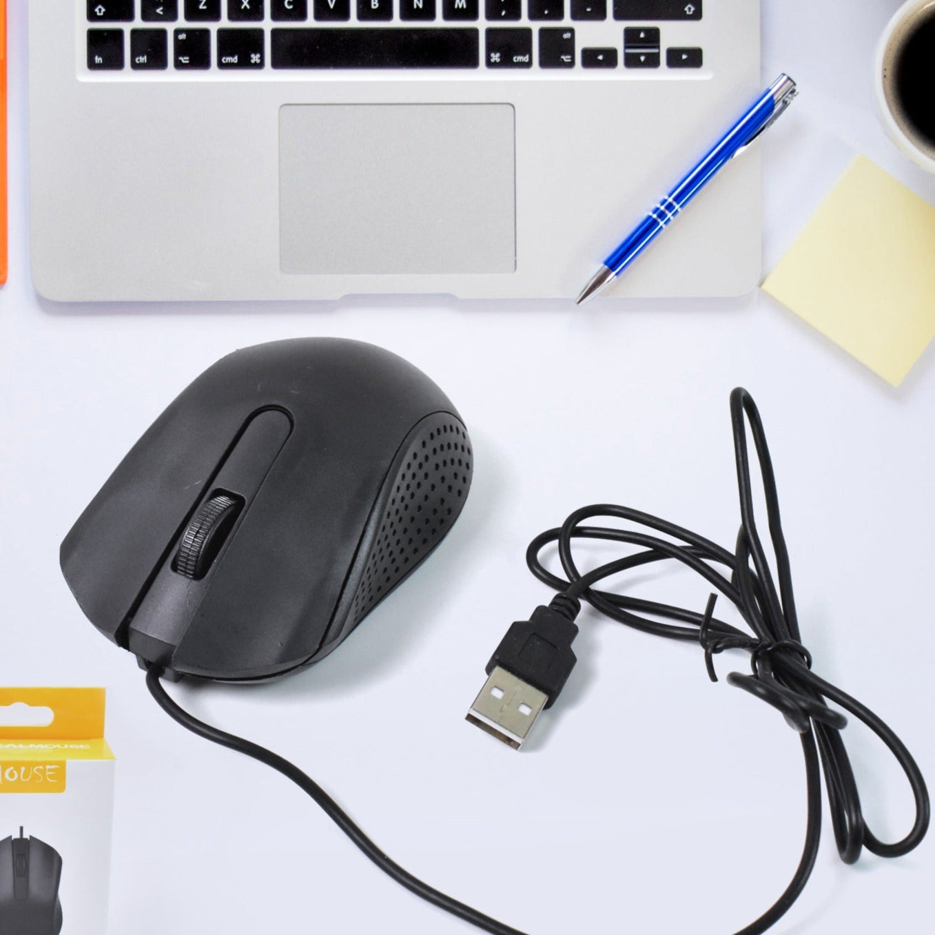 Computer Laptop Wired Optical Mouse M-022 (1 Pc) - Happy Price - Image 1