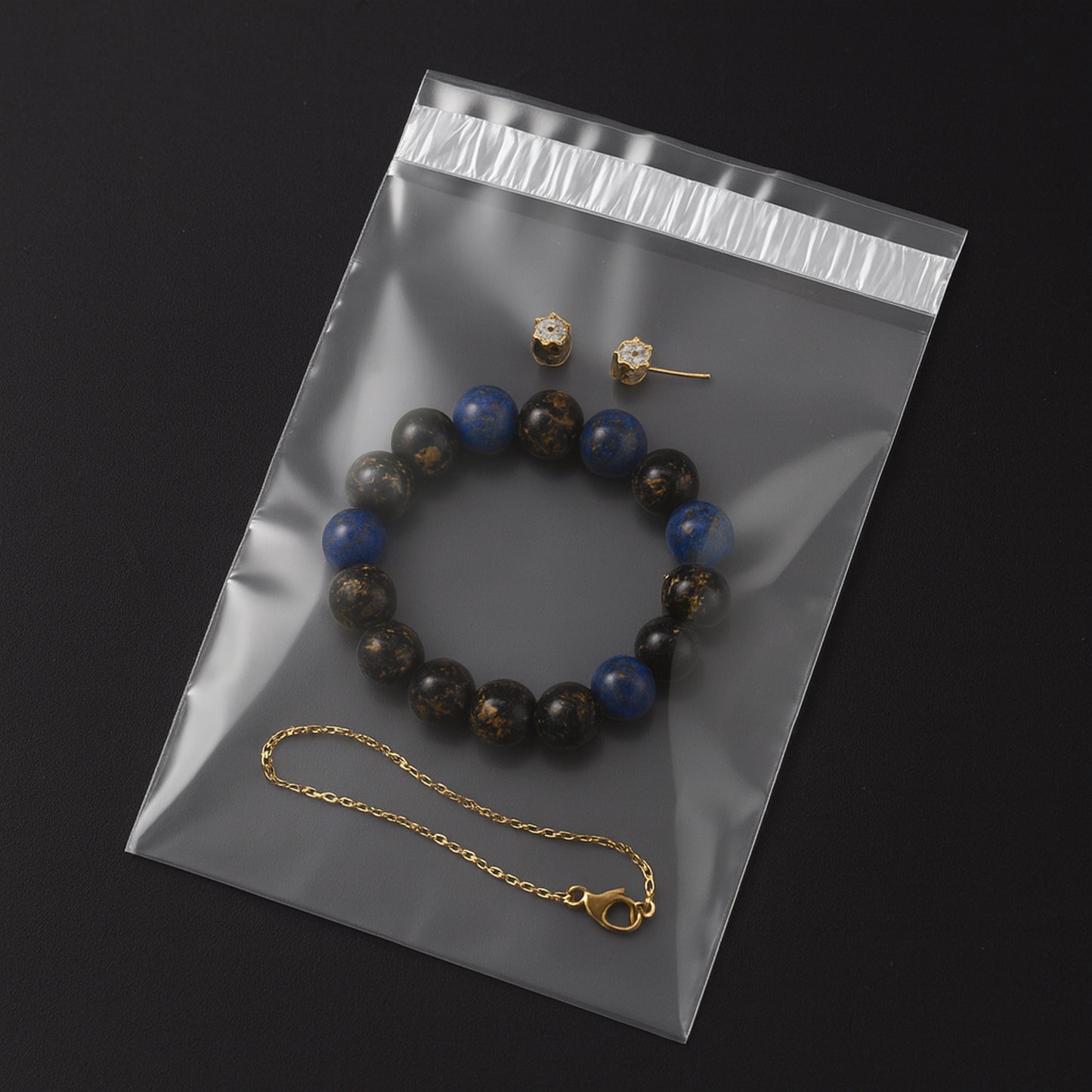 Self-Adhesive Courier Bags, 12x14 Inch, 100 Pcs - Waterproof & Tamper-Proof Mailers - Happy Price - Image 3