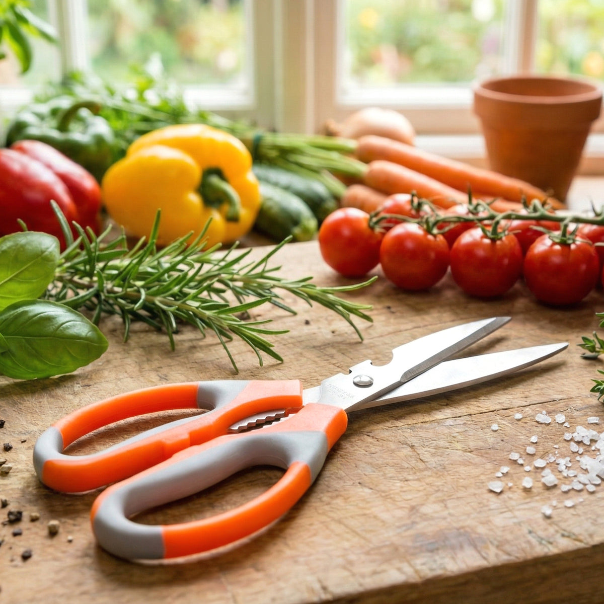 Durable Stainless Steel Kitchen Shears - Multipurpose Tool (1 Pc) - Happy Price - Image 6