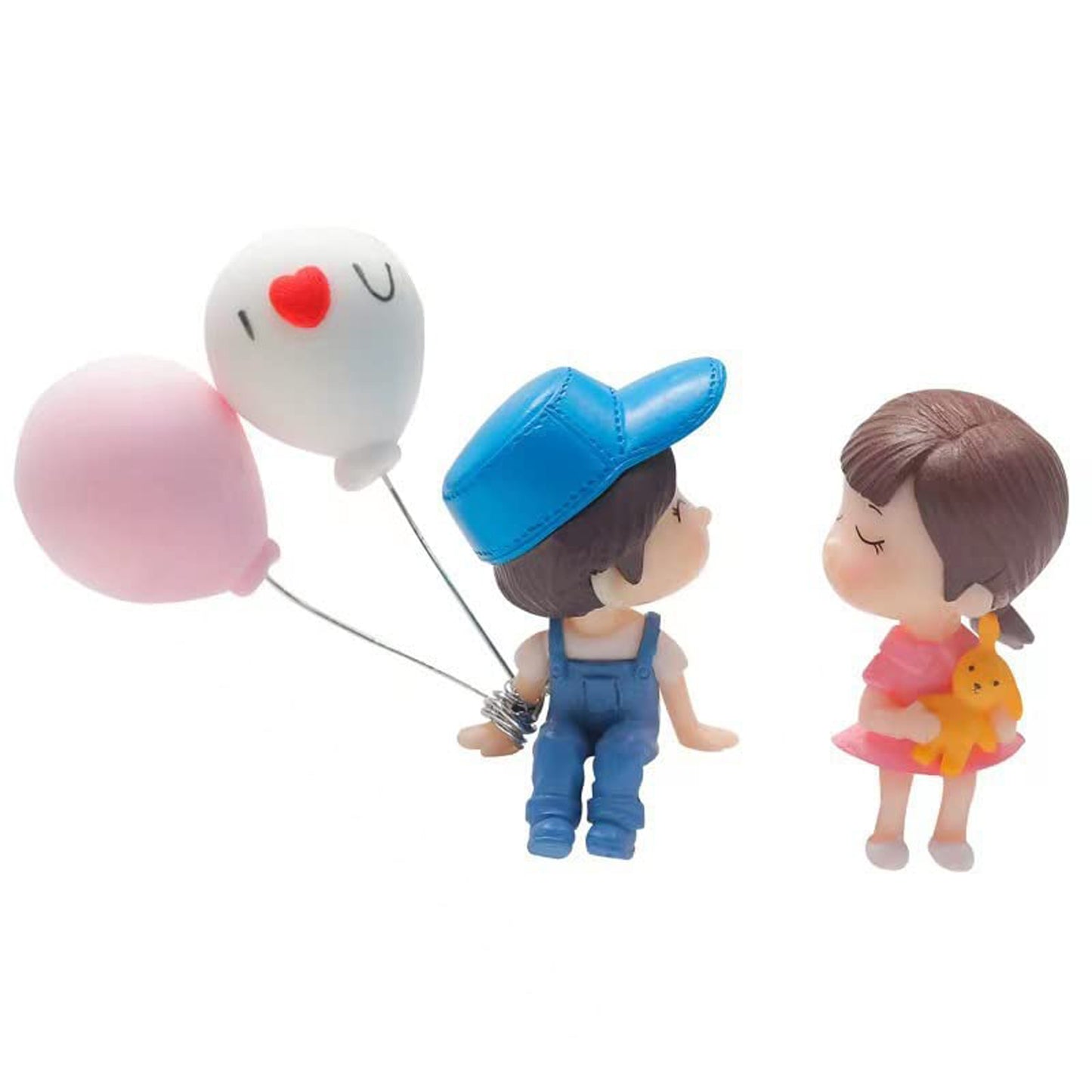 Cute Couple Car Dashboard Decor Set - 1 Pc - Great Price - Image 4
