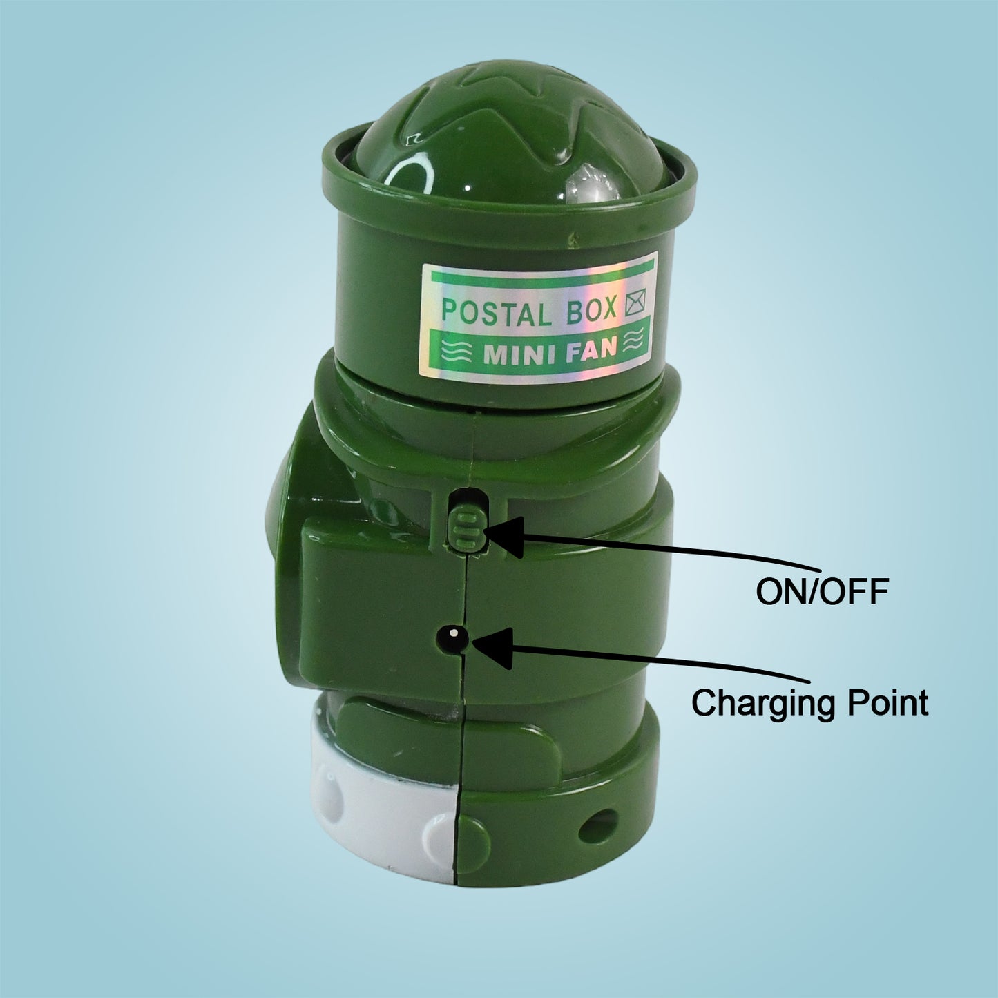 Manual Portable Handheld Post Fan - Happy Price - Image 3