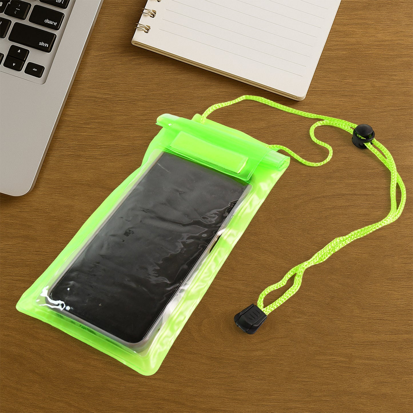 Waterproof Mobile Pouch (6.2 Inch Random Colour) - Happy Price - Image 6
