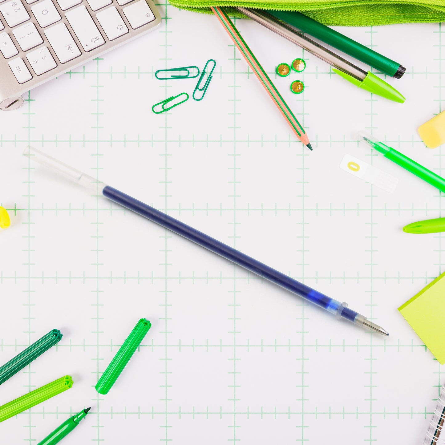 Blue Pen Refill All Round Ball Pen Refill Smooth Writing Pen Refill All Pen Suitable (1pc) - Happy Price - Image 3