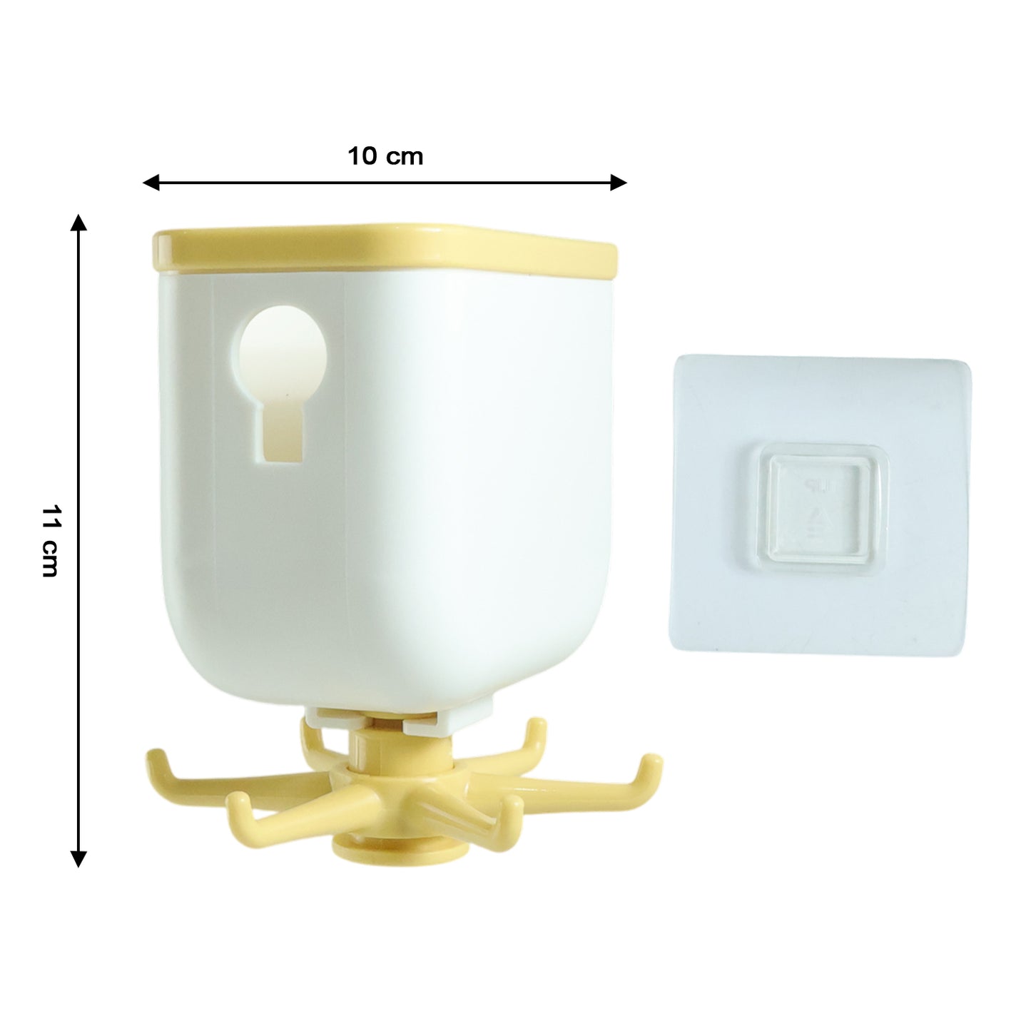 360 Rotating Heavy Duty Adhesive Hook - 1 Pc - Happy Price - Image 5