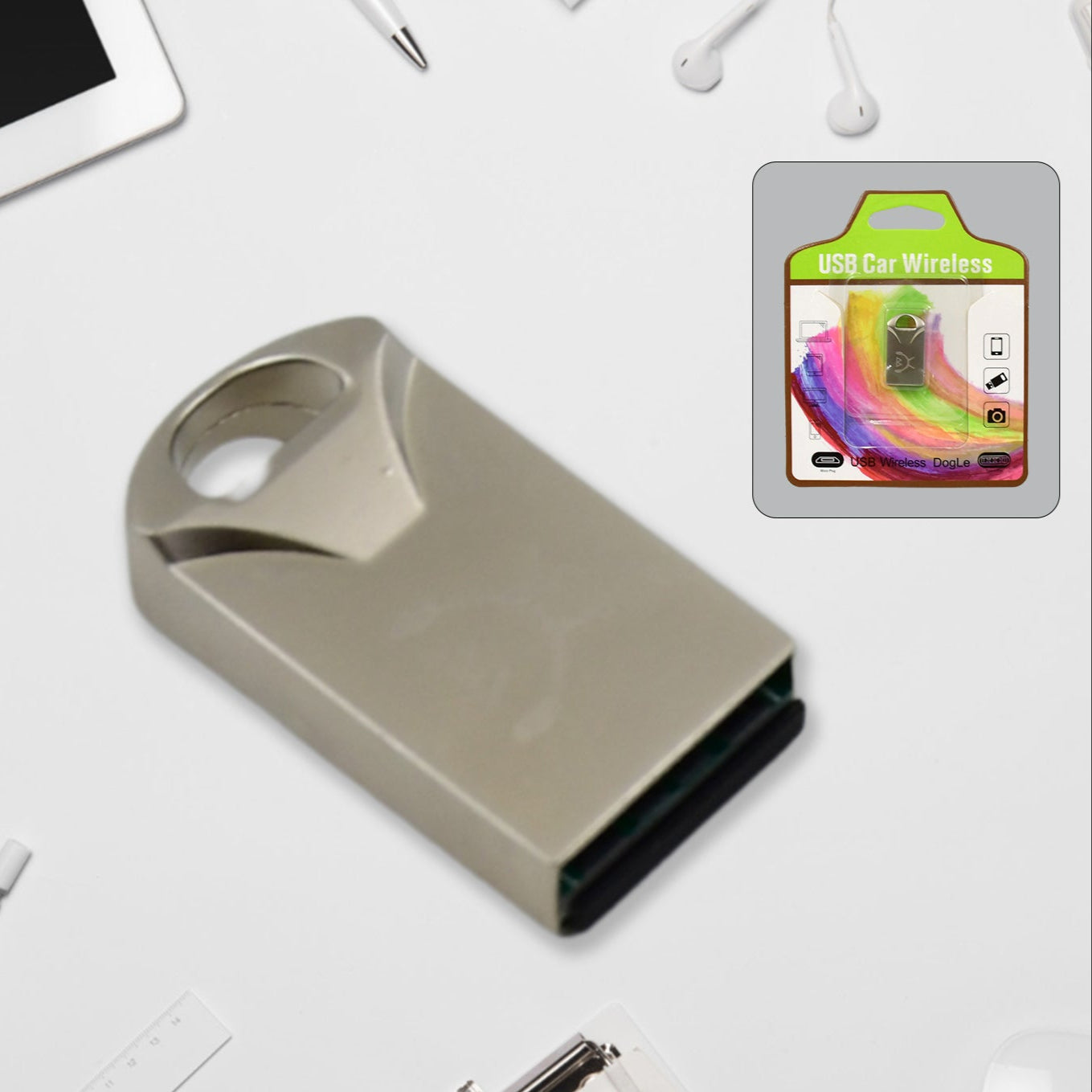 Usb Car Wireless Bluetooth 4.0 Adapter Dongle (1 Pc) - Happy Price - Image 1