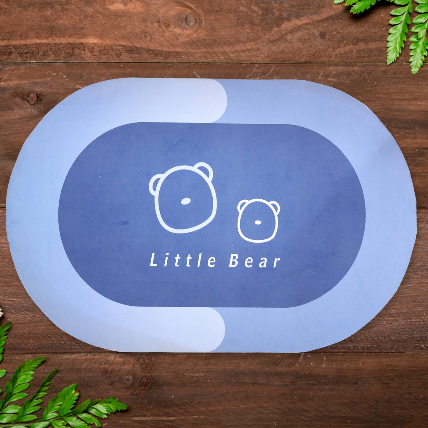 Cute Little Bear Print Soft Bath Mat | Non-Slip Floor Rug | 118x79 Cm | 1 Pc - Great Price - Image 7