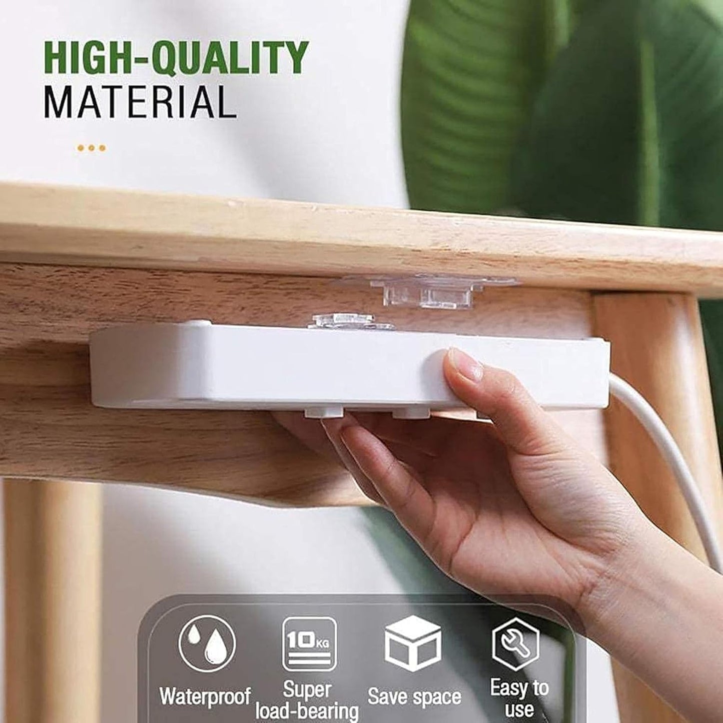 Multipurpose Wall Mounted Self Adhesive Hanger (1 Pc)