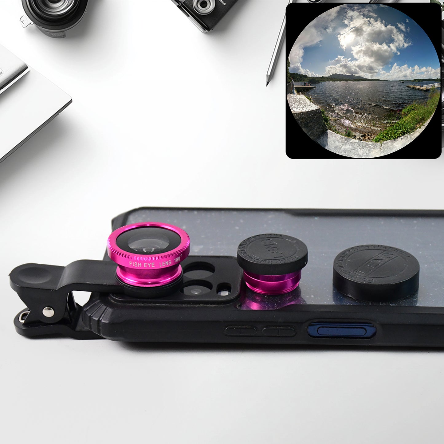 Universal Clip-on Mobile Camera Lens (1 Set) - Happy Price - Image 5