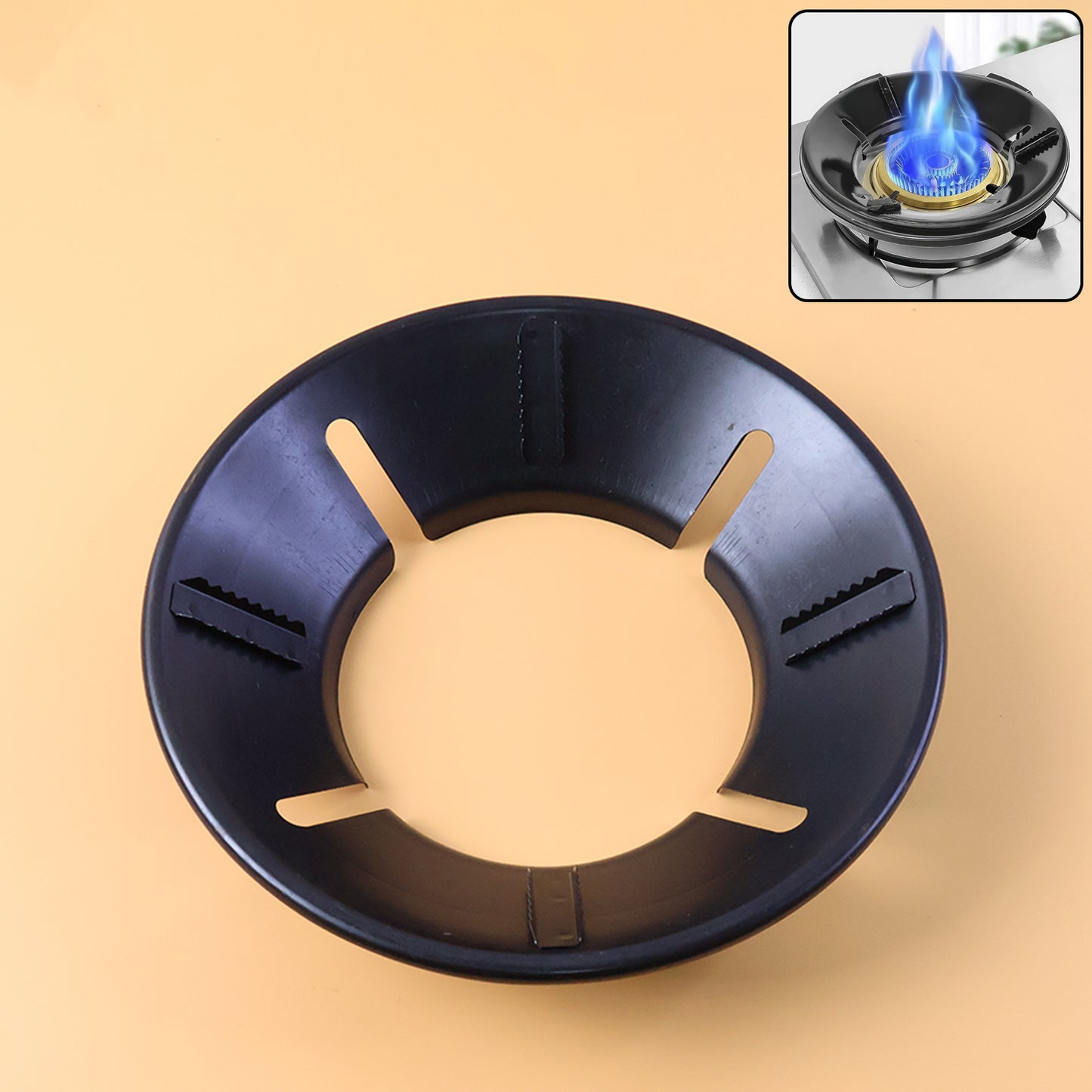 Gas Stove Flame Efficiency Ring - 25x25 cm, 1 Pc - Great Price - Image 2