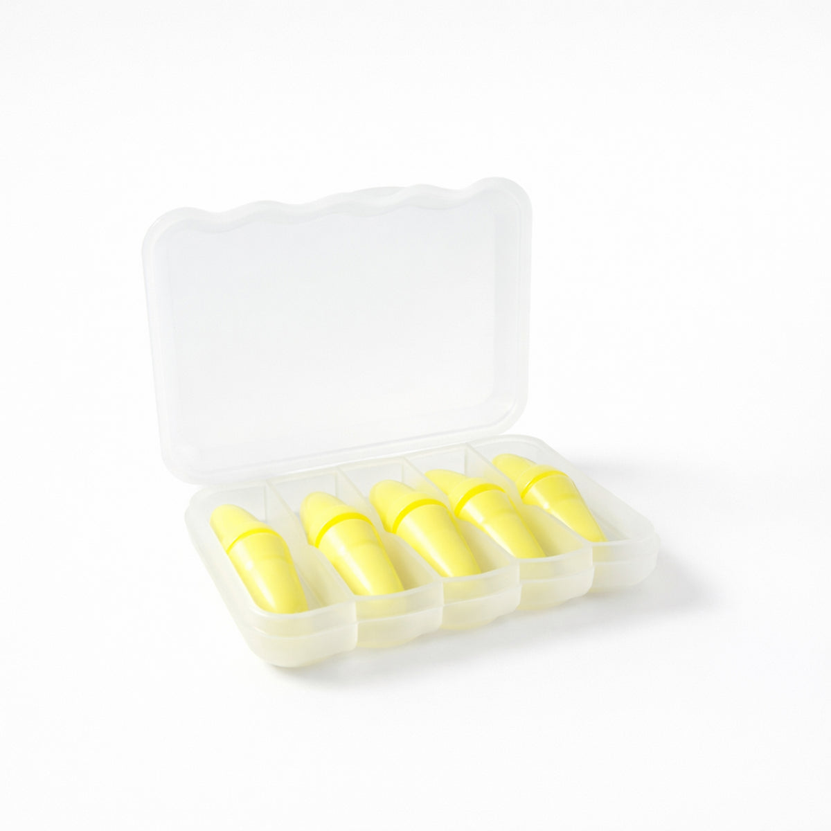 5 Pair Soft Foam Ear Plugs with Case - Noise Reduction for Sleep & Study - Happy Price - Image 4