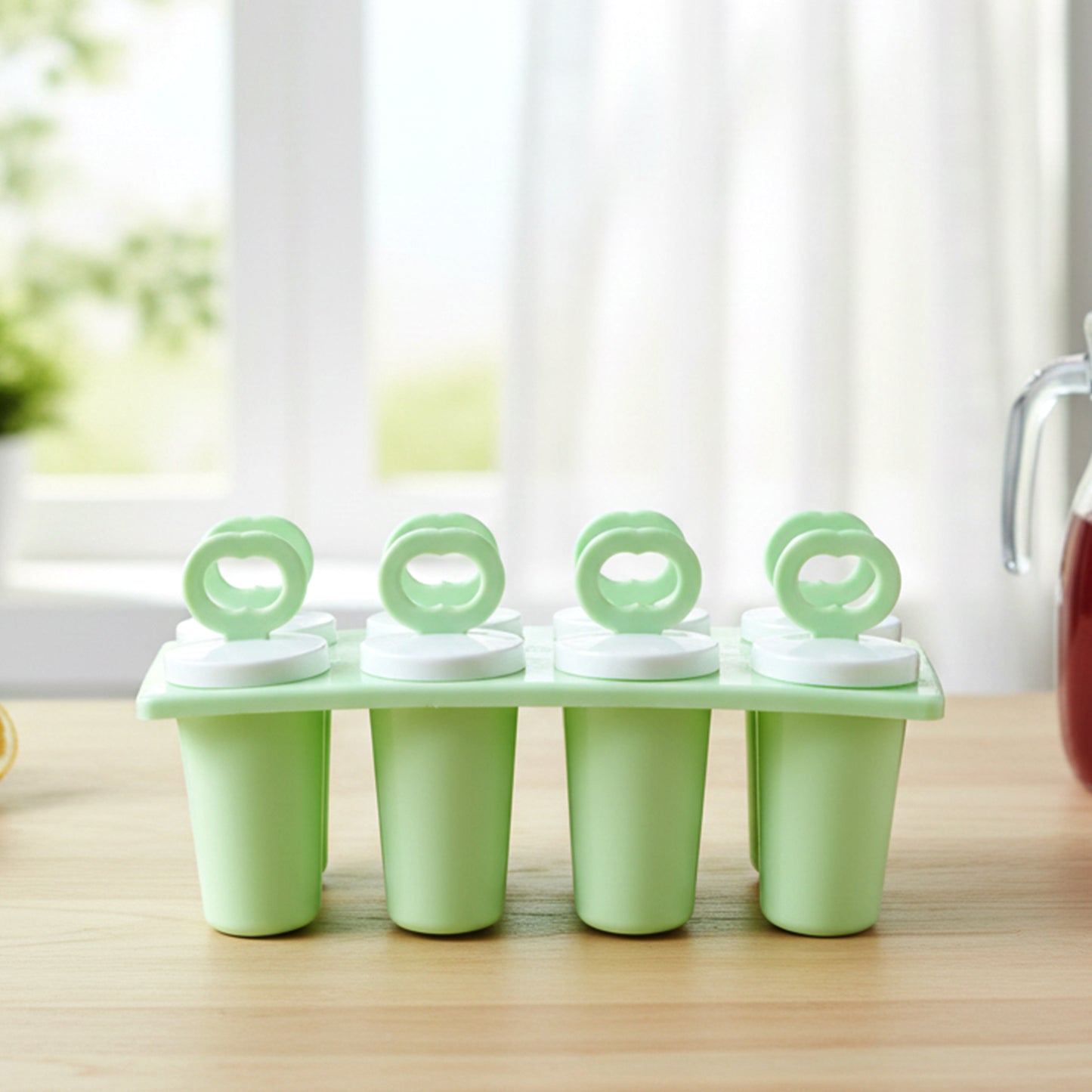 Set of 8 Plastic Popsicle Molds for Homemade Ice Lollies - Great Price - Image 3