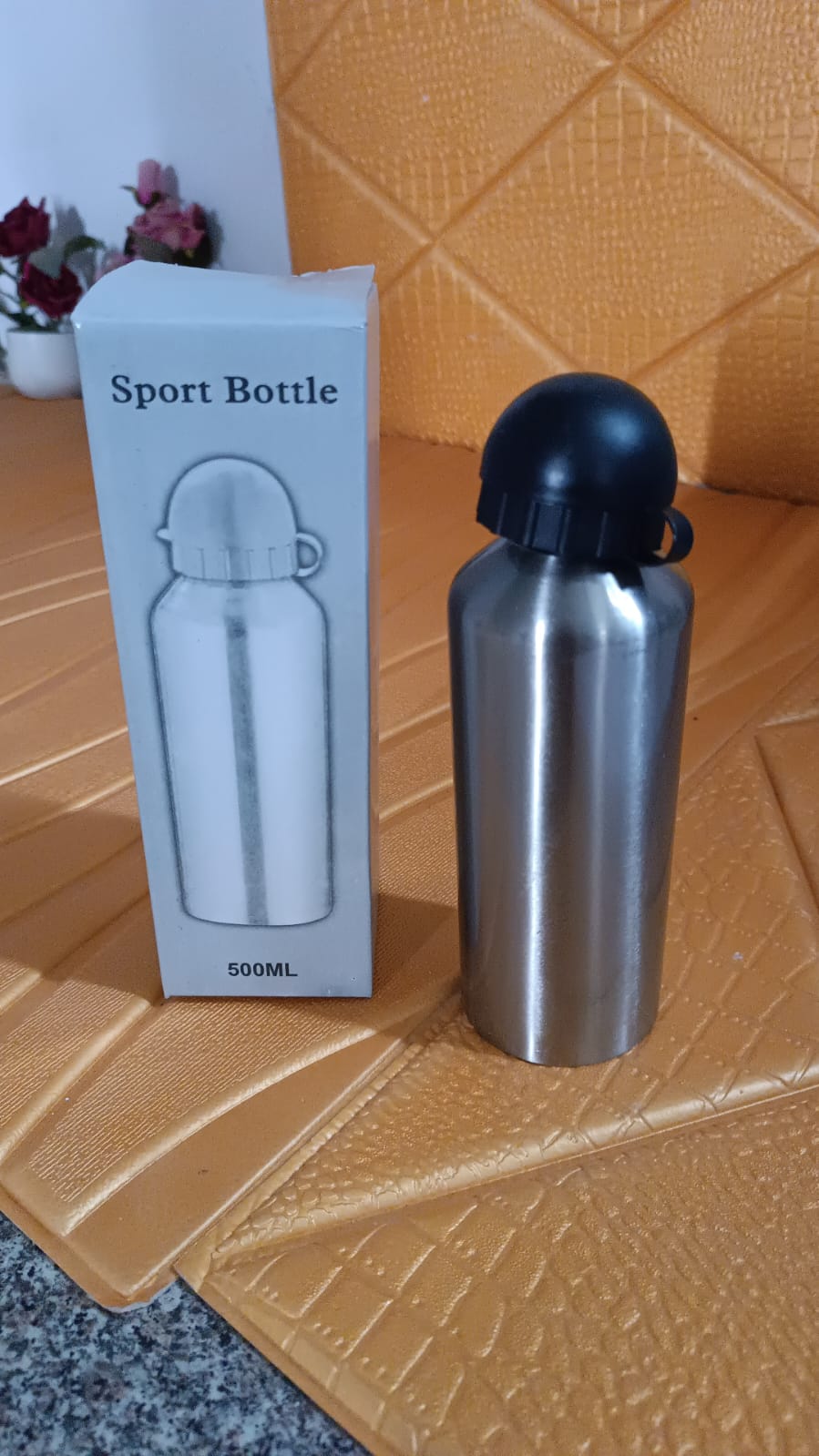 Aluminium Sports Water Bottle Look For Sports Gym (Capacity 500 Ml Approx) - Happy Price - Image 7