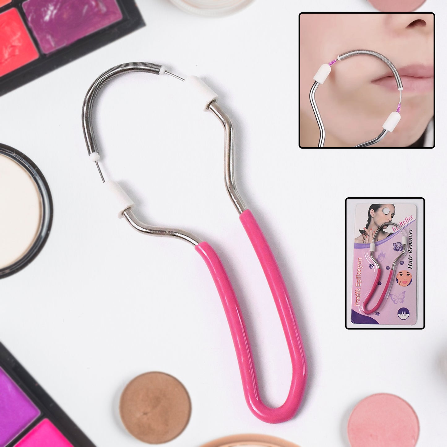 Facial Hair Remover Portable Spring (1 Pc) - Happy Price - Image 2