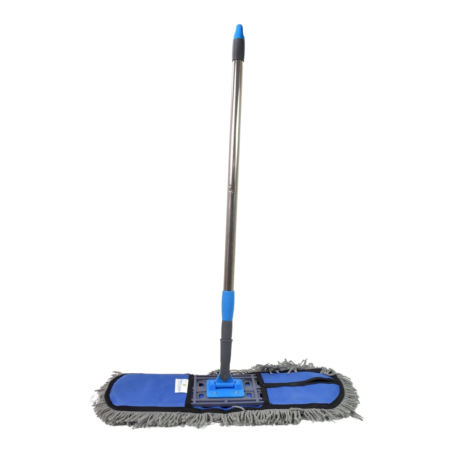 Large Cotton Pad Mop with Long Aluminium Handle for Wet & Dry Cleaning (1 Pc) - Happy Price - Image 4
