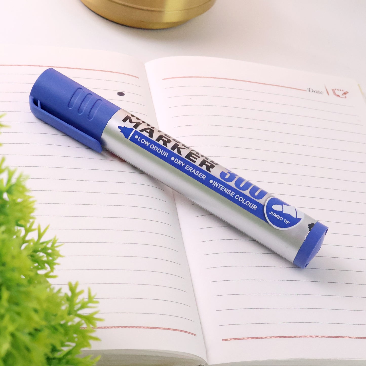 Jumbo Tip Whiteboard Blue Ink Marker (1 Pc) - Happy Price - Image 7