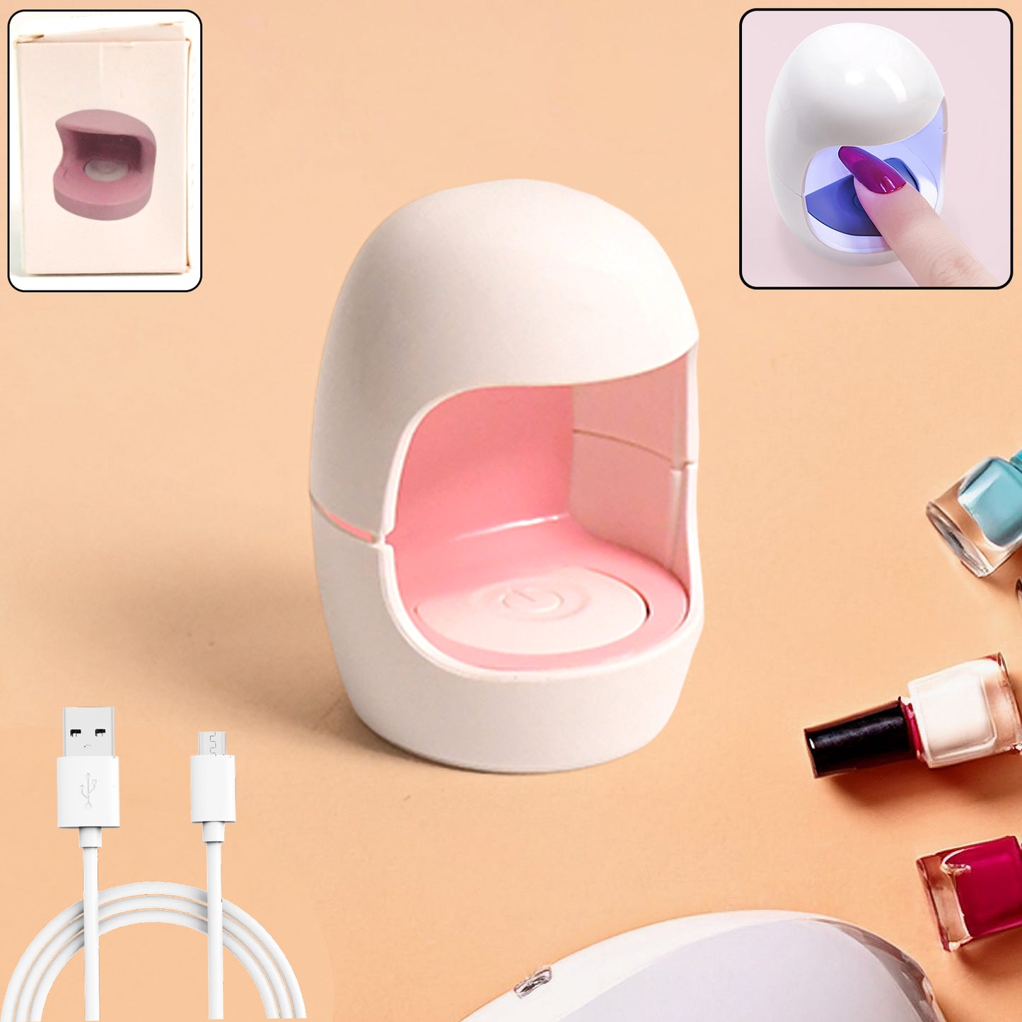 Plug-in Led Nail Dryer (1 Pc) - Happy Price - Image 2