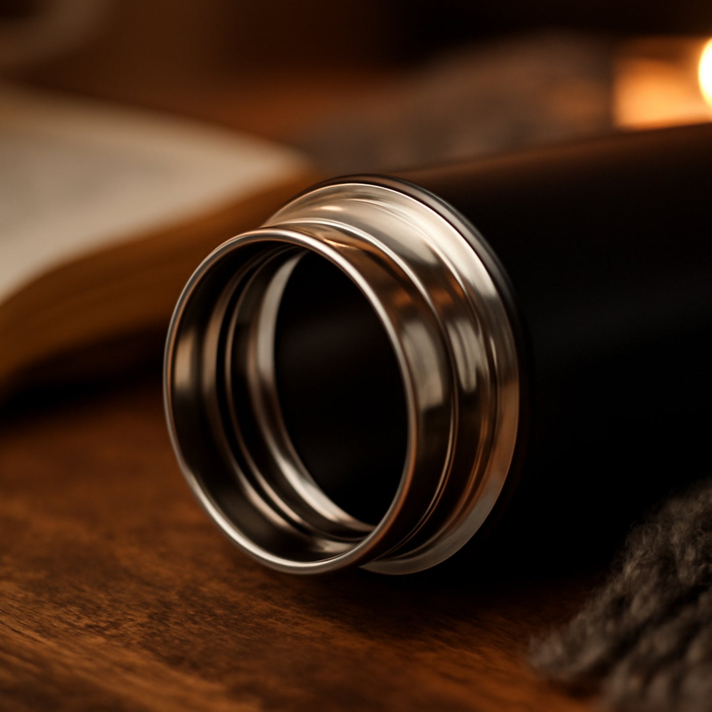 Black Vacuum Insulated Water Bottle (1 Pc 500ml) - Happy Price - Image 6