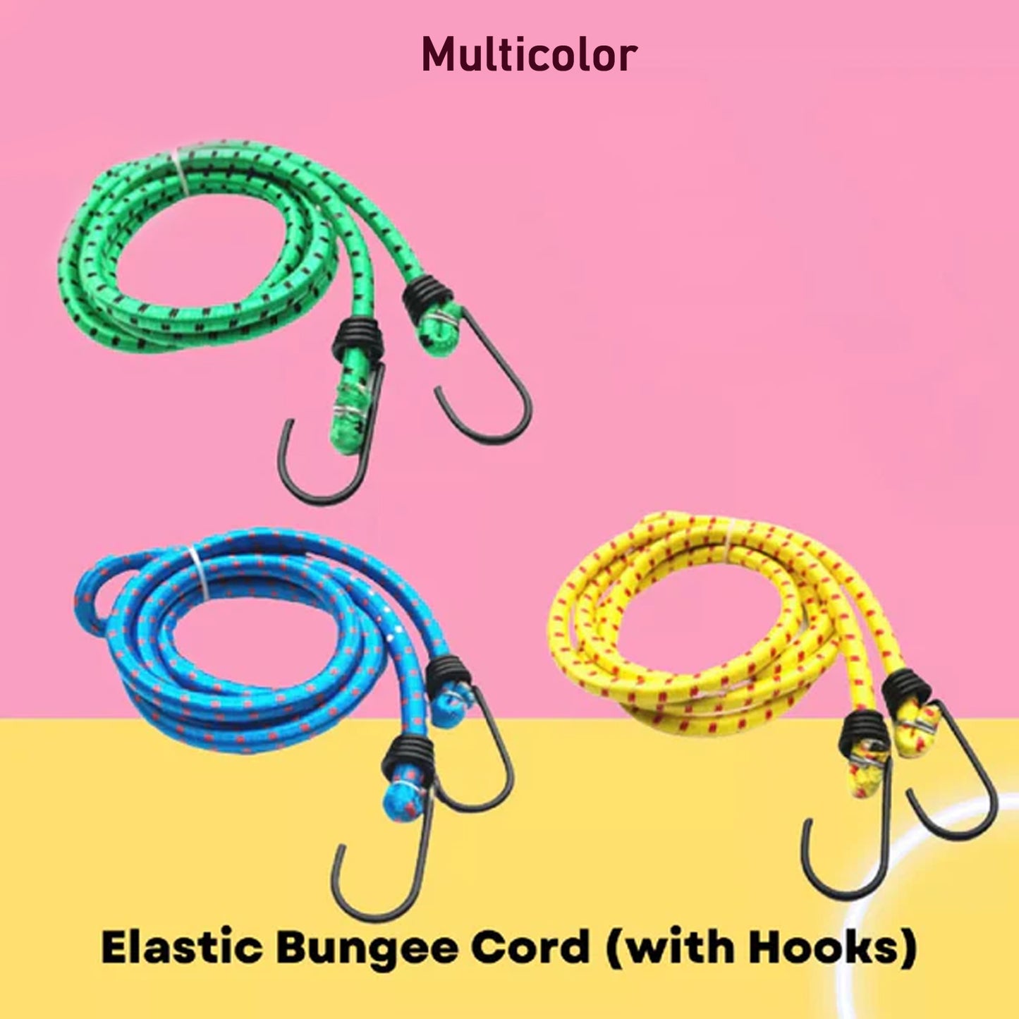 Durable Luggage Tie-Down Rope with Hooks - 1 Piece - Happy Price - Image 3