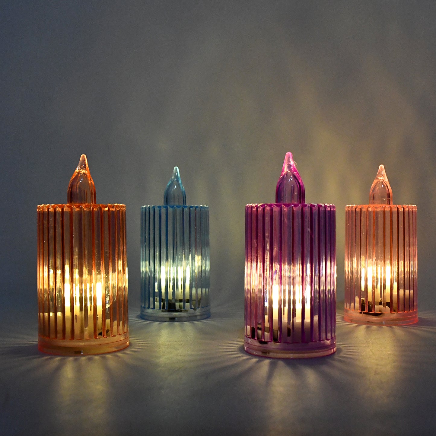 8 Pc Decorative LED Flameless Candle Light Set - Great Price - Image 5