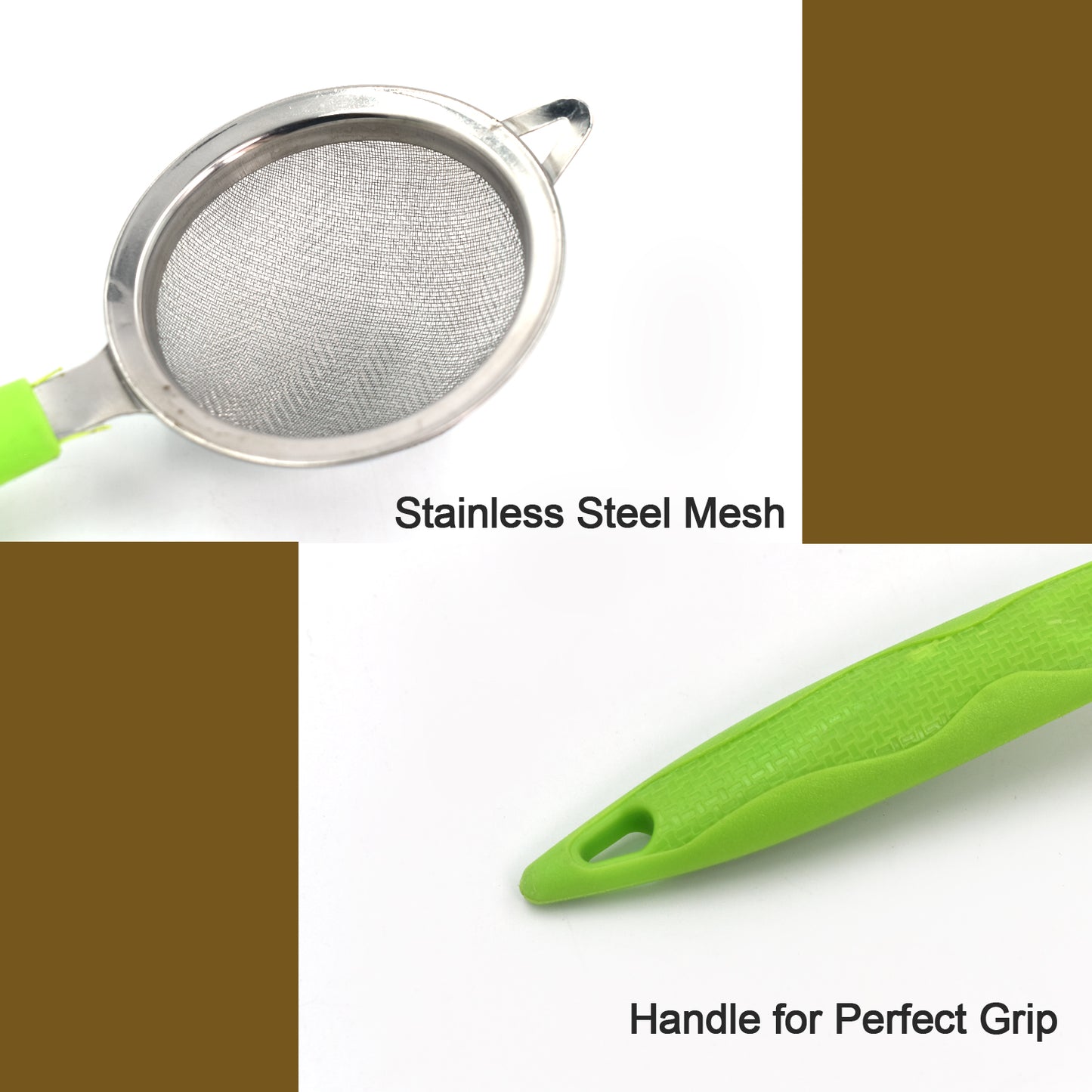 Tea And Coffee Strainer Filter With Stainless Steel Mesh - Happy Price - Image 5