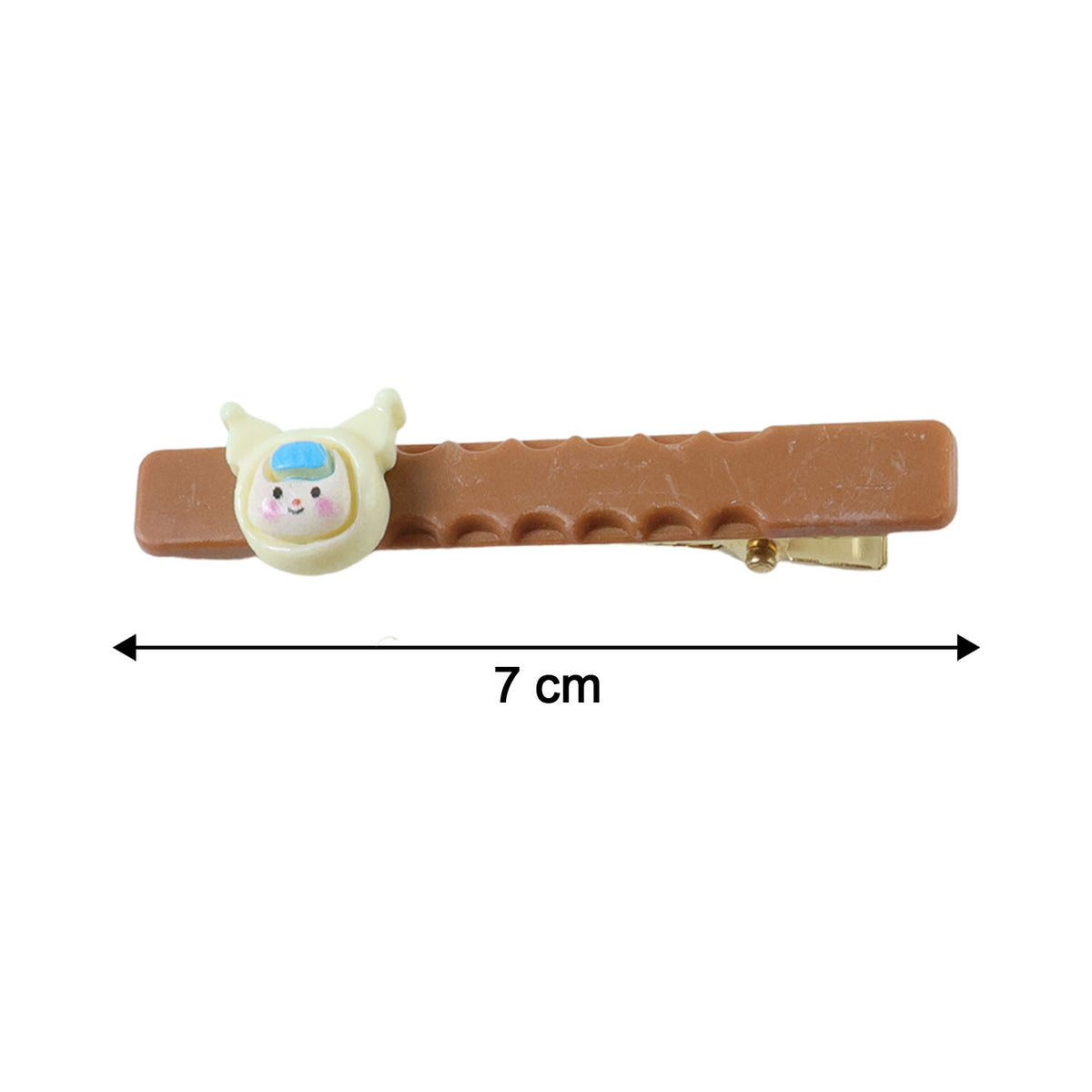 Cute Character Hair Clip Set - 4 Pc Decorative Fashion Accessories for Girls - Happy Price - Image 5