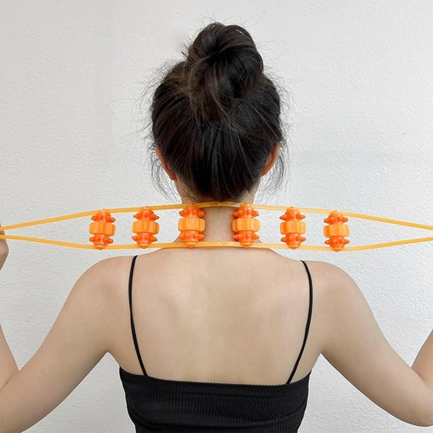 Handheld Back Massage Roller Rope (1 Pc) - Happy Price - Image 2