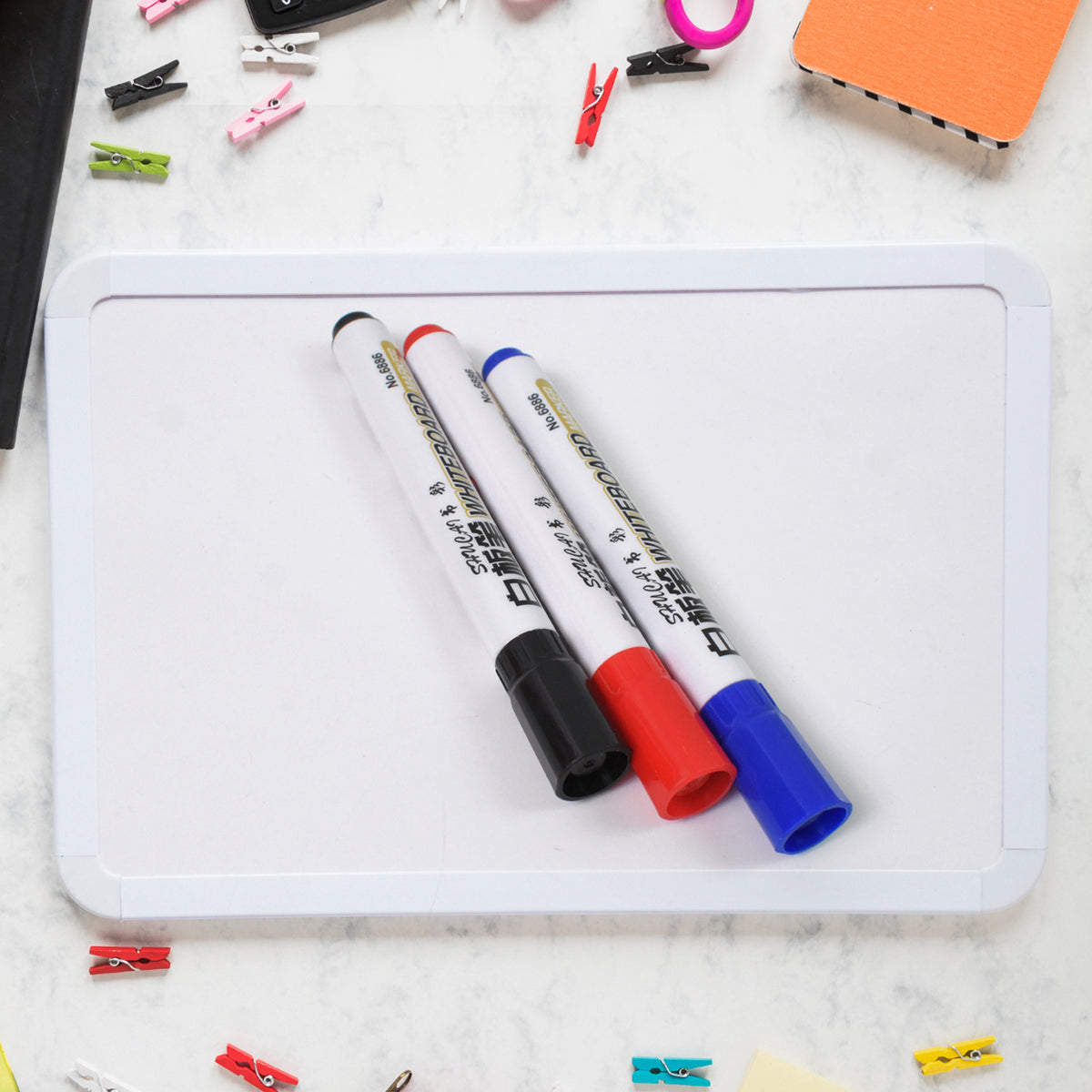 Mix Color Marker Pen Used In All Kinds Of School College (3 Pcs Set) - Happy Price - Image 6