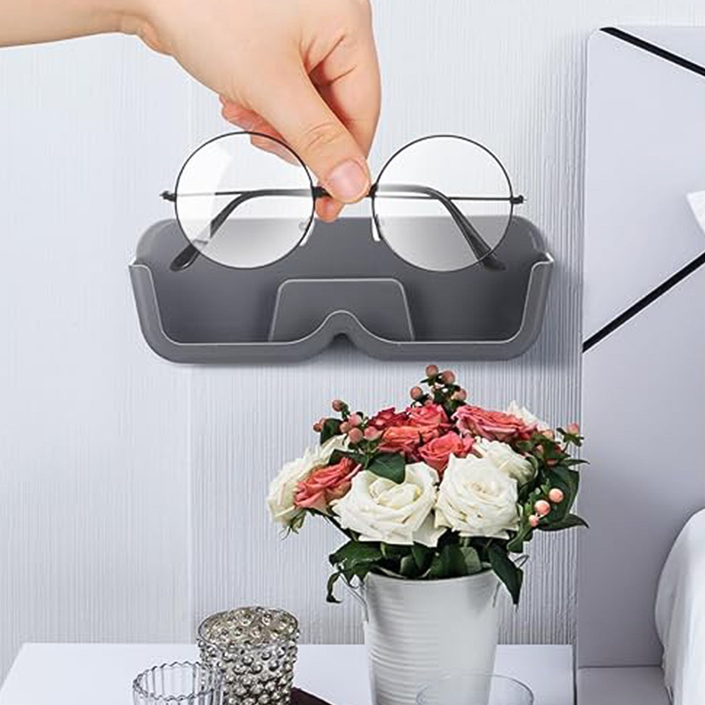 Wall Mounted Sunglasses Holder (Mixcolor 1 Pc) - Happy Price - Image 5