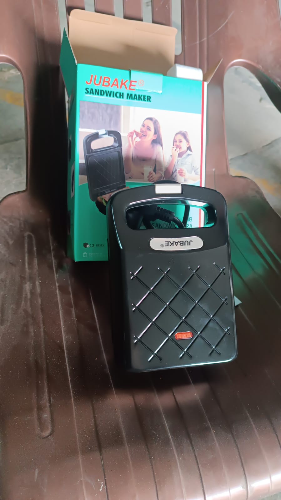 Sandwich Maker Makes Sandwich Non-stick Plates (1 Pc 500w) - Happy Price - Image 7