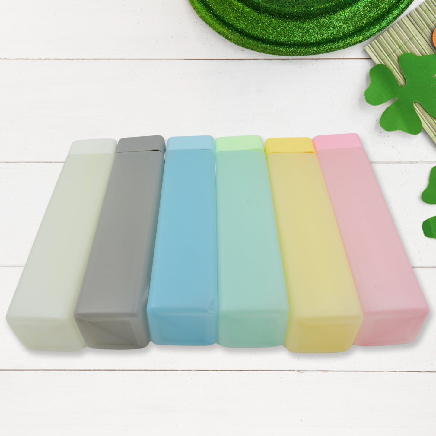 Set of 6 Square Plastic Water Bottles - 1.5 Litre Each - Happy Price - Image 3