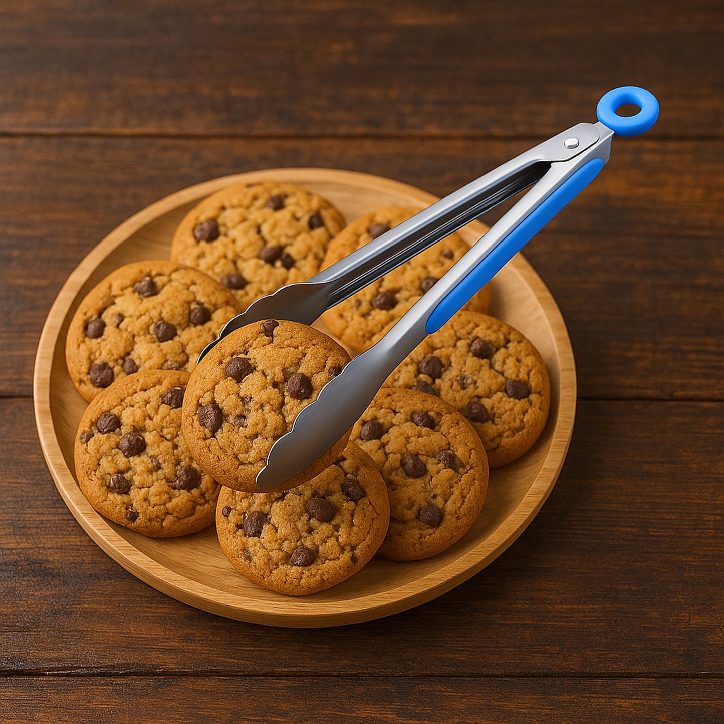 Premium Stainless Steel Kitchen Tong with Silicone Grip - 1 Pc - Happy Price - Image 6