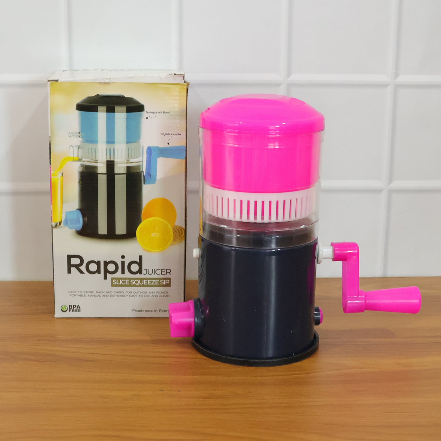 Manual Hand Press Juicer for Citrus Fruits - 1 Set - Happy Price - Image 7