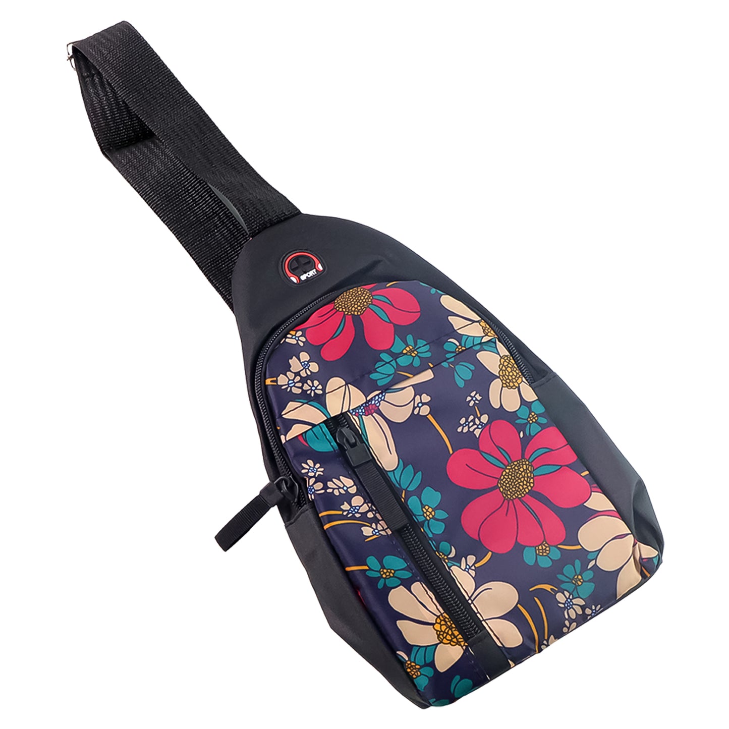 Waterproof Waist Bag Shoulder Bags Usb Charging Earphone Hook Sling Travel Bag (1 Pc) - Happy Price - Image 5