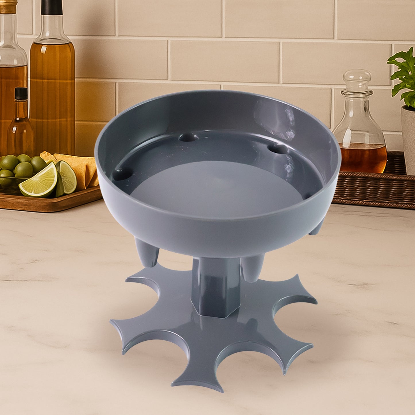 6-port Drink Dispenser Stand (1 Pc) - Happy Price - Image 2