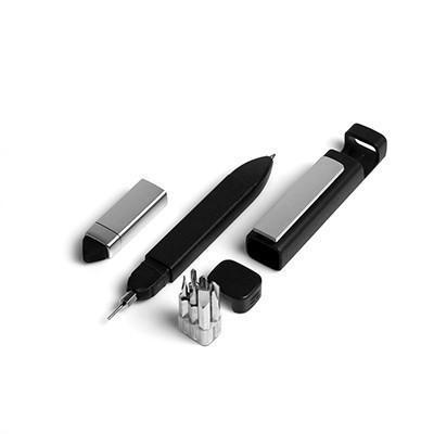 Pen-shaped Phone Holder With Screwdriver Sets Multi-function Pen 4 In 1 Tech Tool Pen Portable Phone Tools With Capacitive Stylus Ball Point Pen Mobile - Happy Price - Image 2