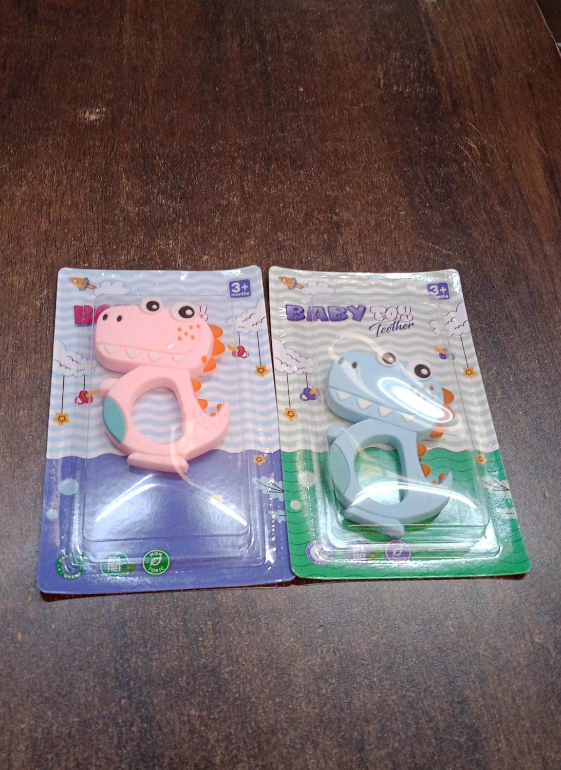 Silicone Dinosaur Teether For Baby (1 Pc Mix Design Color) - Happy Price - Image 7